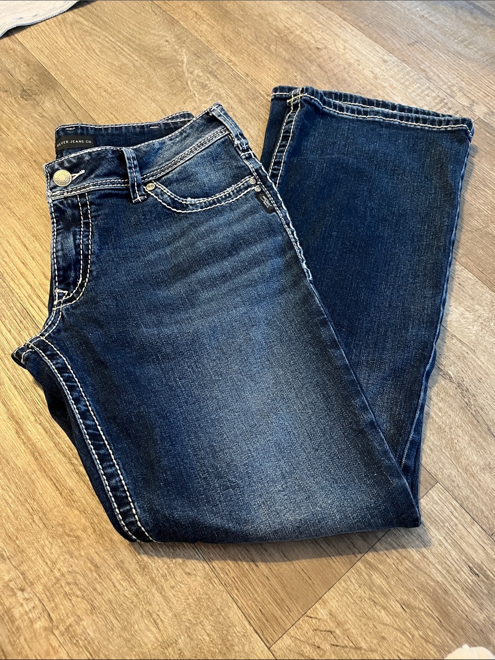 Silver Jeans Dark Blue Bootcut Women’s Jeans 31/32